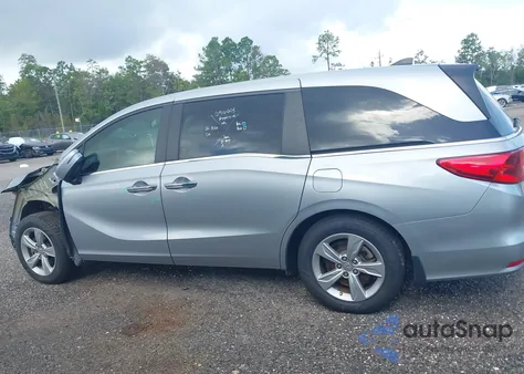 2020 Honda Odyssey Ex z USA, uszkodzony, nr VIN 5FNRL6H54LB014751